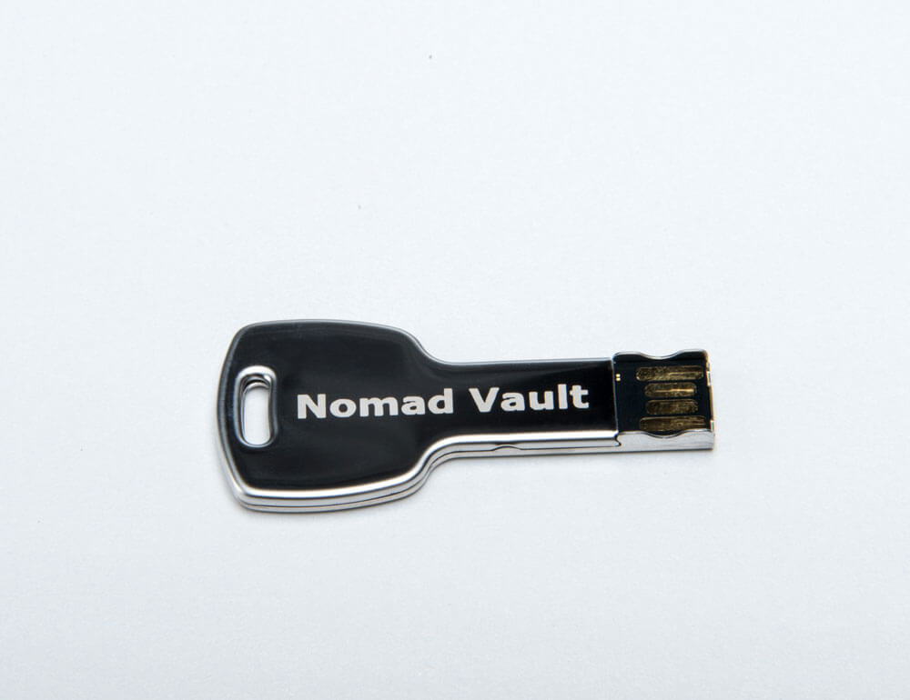 Nomad Vault, MDK Solutions's secure storage.